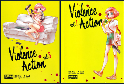 VIOLENCE ACTION VOL. 1 - Sawada Shin / Renji Asai [ESPAÑOL]