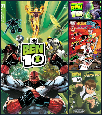 COLECCIÓN DE CÓMICS DE BEN 10