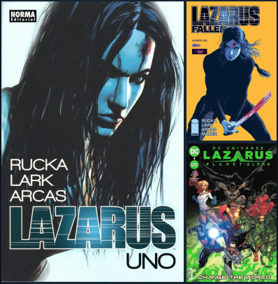 COLECCIÓN DE CÓMICS LAZARUS