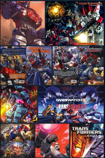 MEGA COLECCIÓN DE CÓMICS TRANSFORMERS
