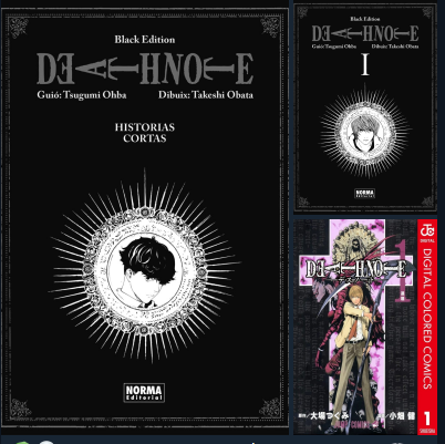 COLECCIÓN DE DEATH NOTE