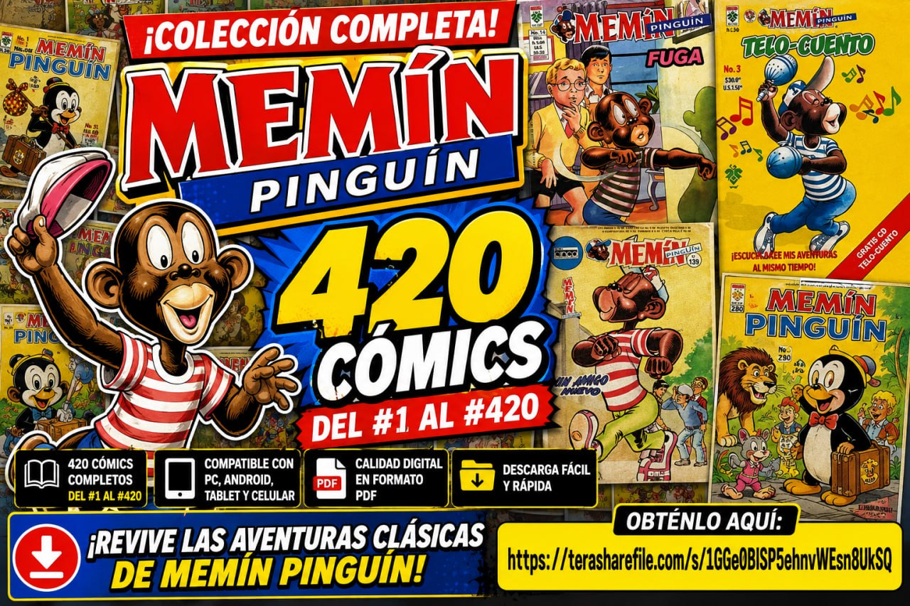 MEMÍN PINGUÍN – COLECCIÓN DEL #1 AL #420