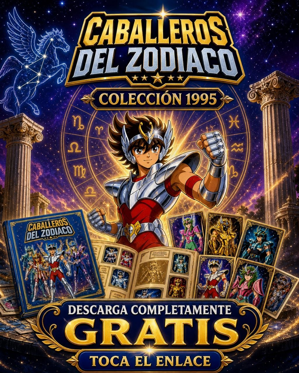 CABALLEROS DEL ZODIACO – ÁLBUM 1995