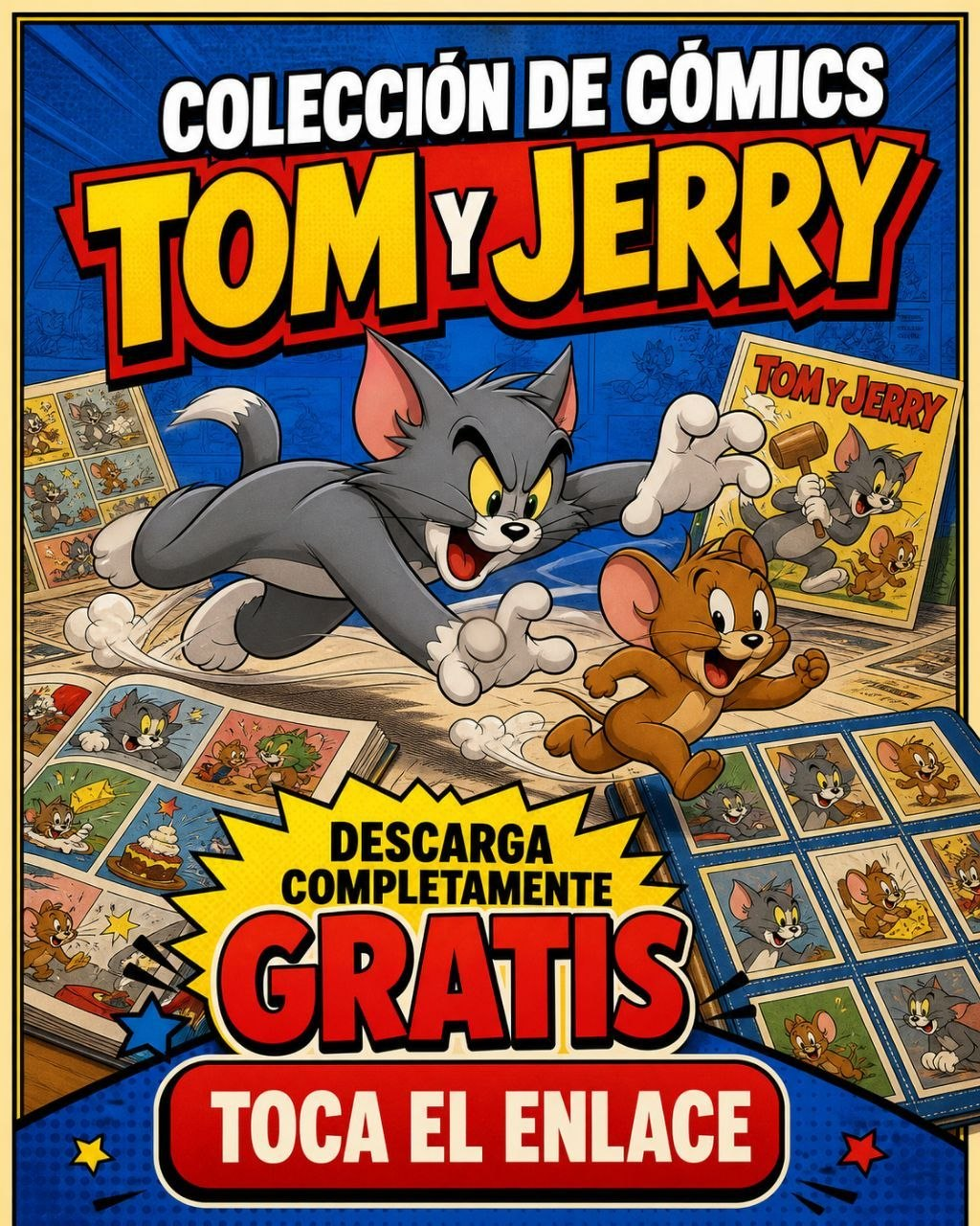 COLECCIÓN DE CÓMICS TOM Y JERRY