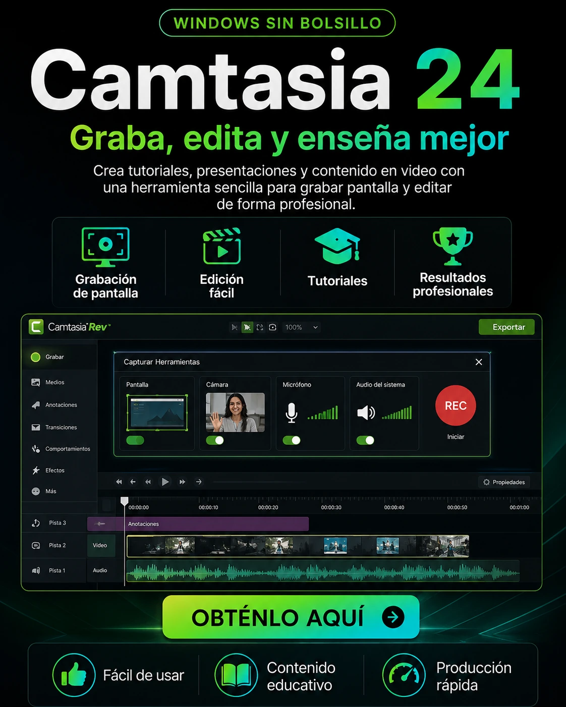 TSth Camtasia 24.1.3.5321 (x64) Multilingual