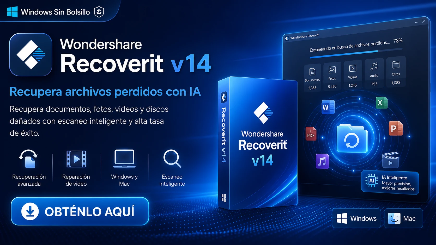 Wondershare Recoverit v14