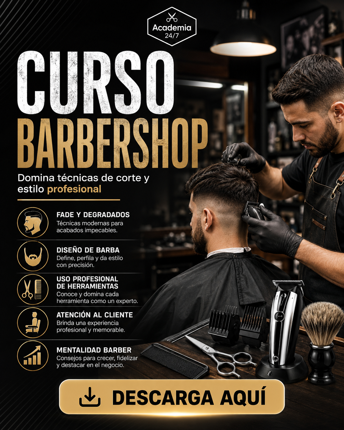 Curso Barbershop