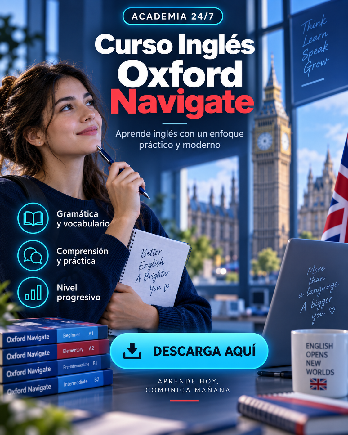 Curso Inglés Oxford Navigate