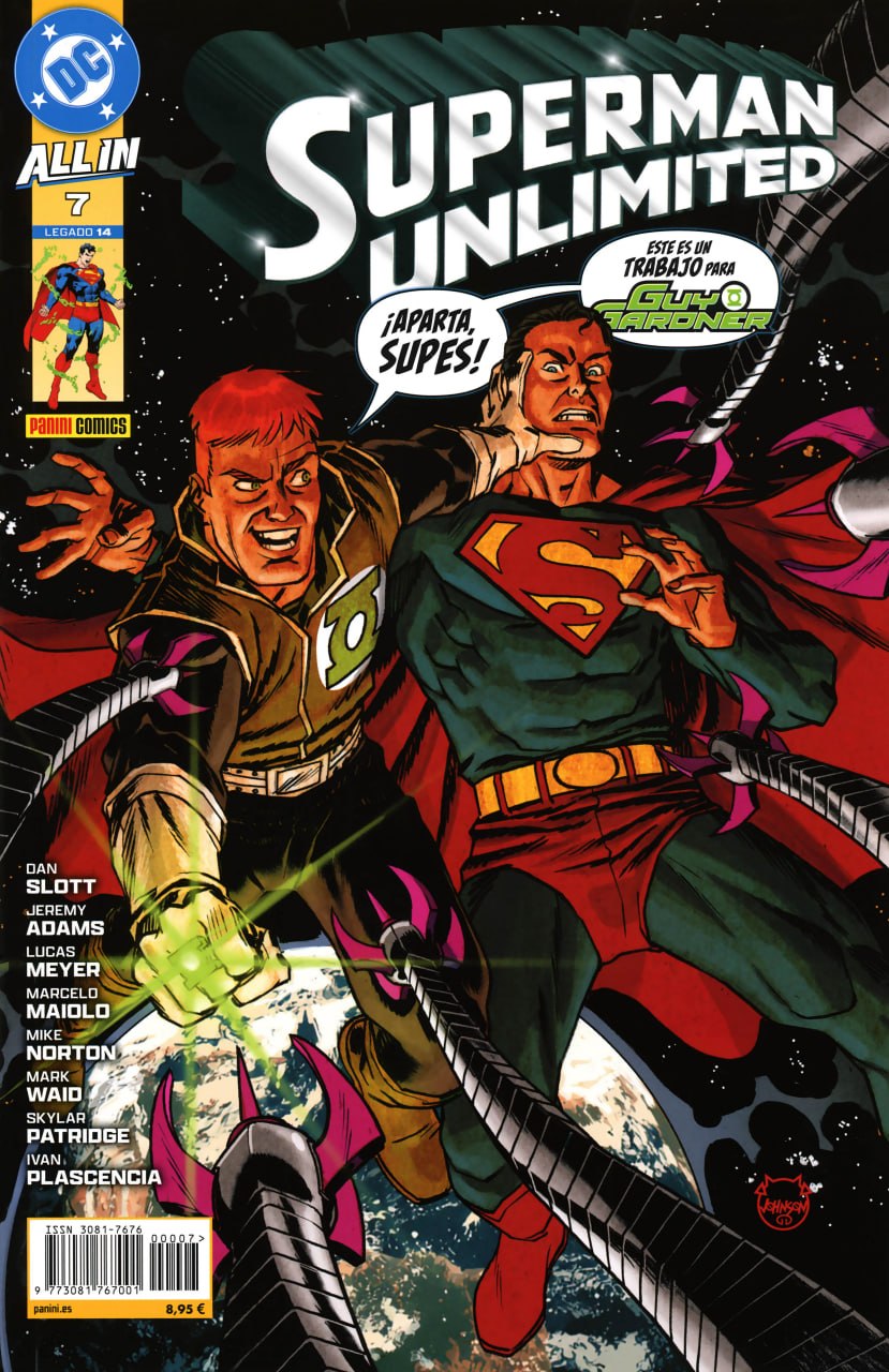 COLECCION SUPER MAN UNLIMITED PANINI