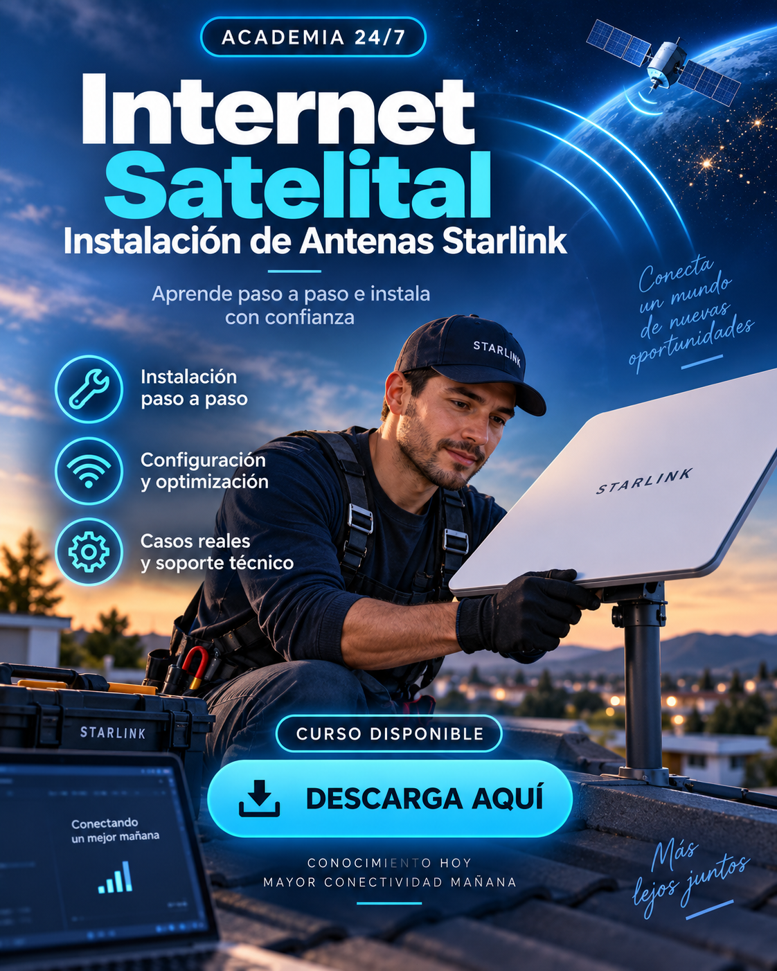 Internet Satelital e Instalación de Antenas Starlink