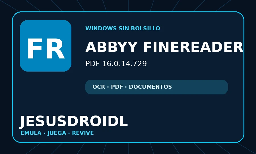 ABBYY FineReader PDF 16.0.14.729