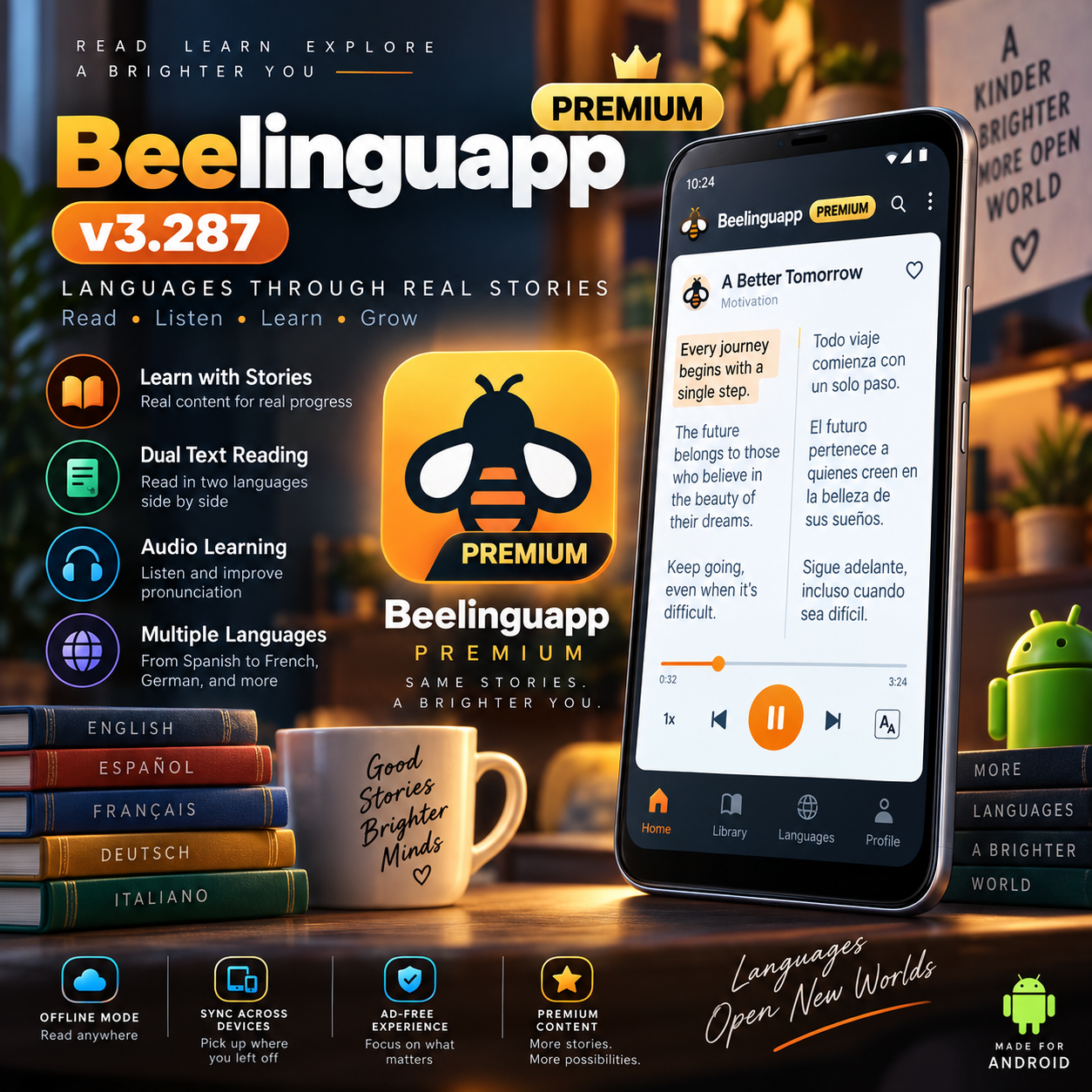 Beelinguapp Premium v3.287