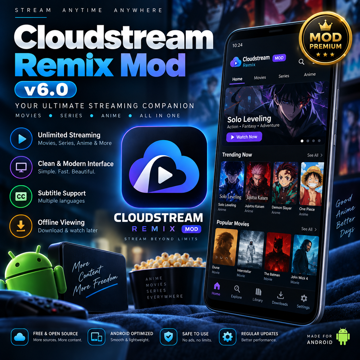 Cloudstream Remix Mod v6.0