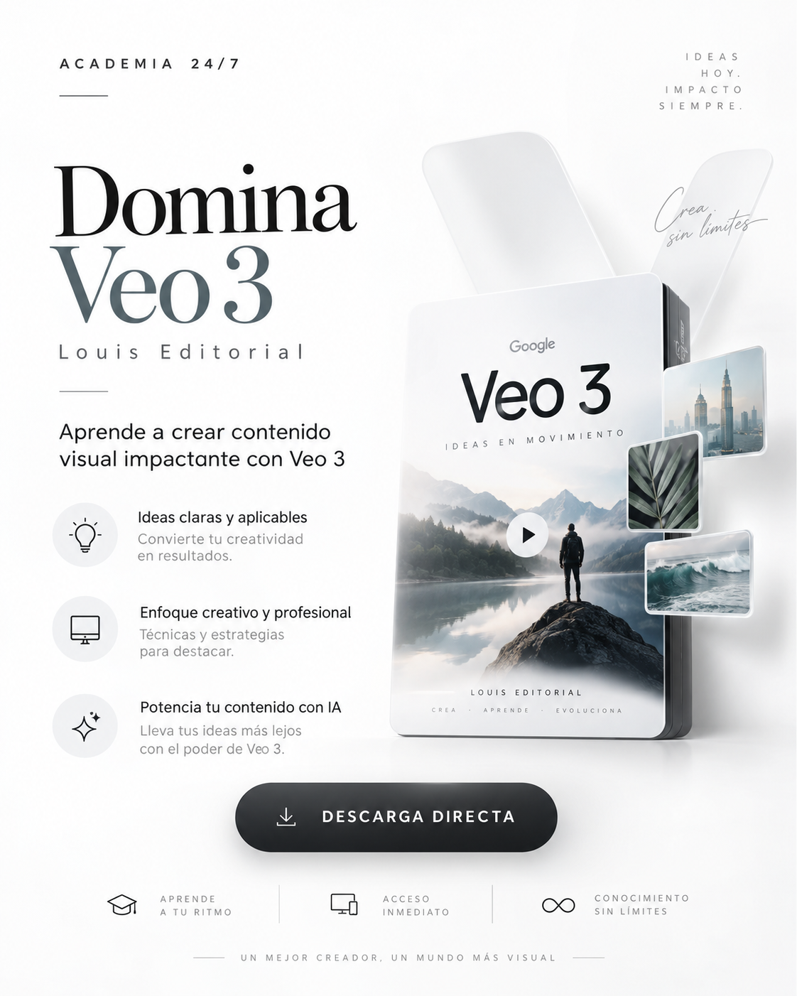 Domina Veo 3: Crea contenido visual impactante con IA