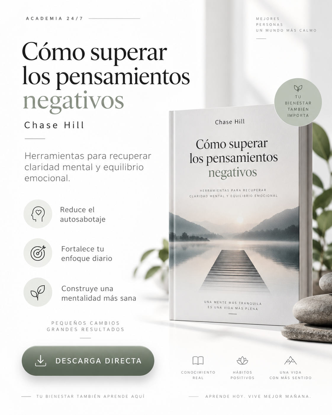 Cómo superar los pensamientos negativos: Recupera claridad mental y equilibrio emocional