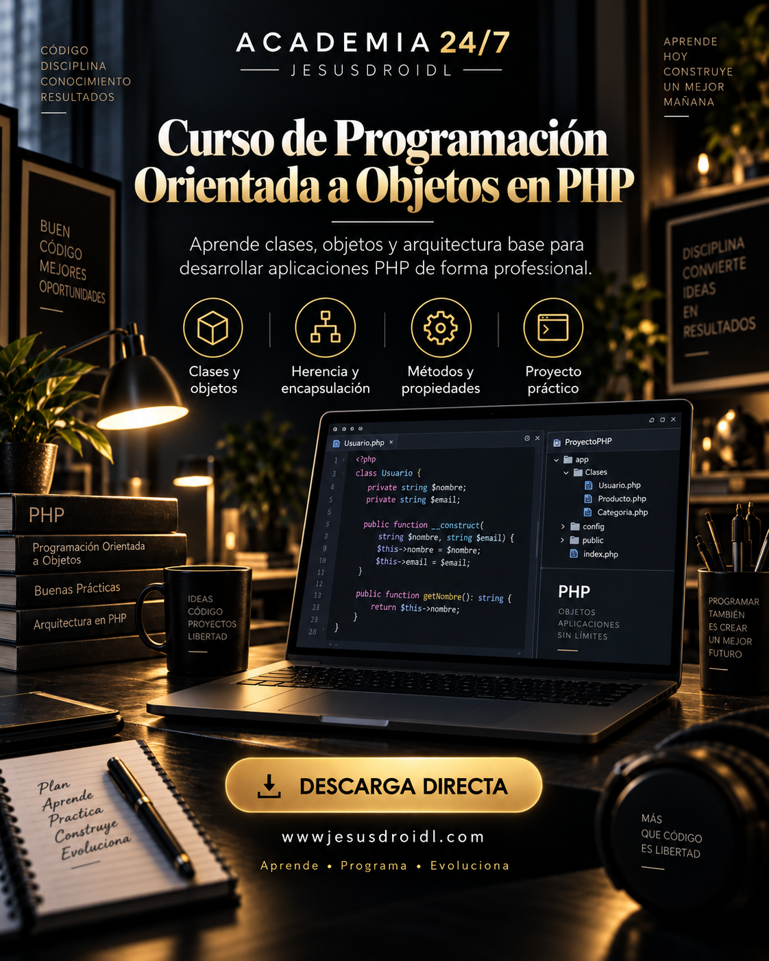Curso de Programación Orientada a Objetos en PHP 2026