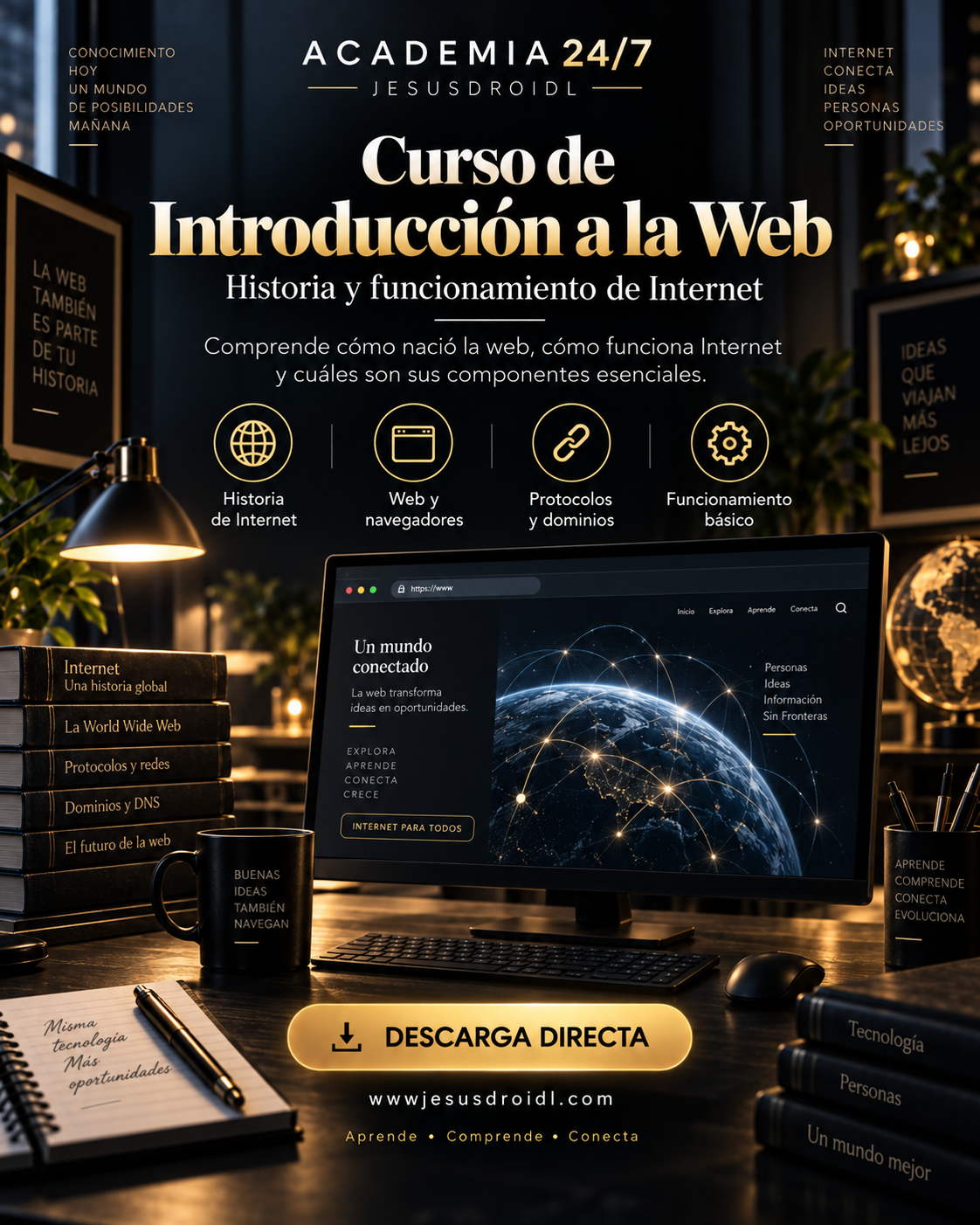 Curso de Introducción a la Web Historia y Funcionamiento de Internet 2026