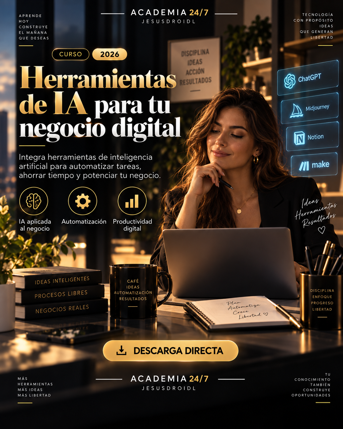 Herramientas de IA para tu negocio digital 2026