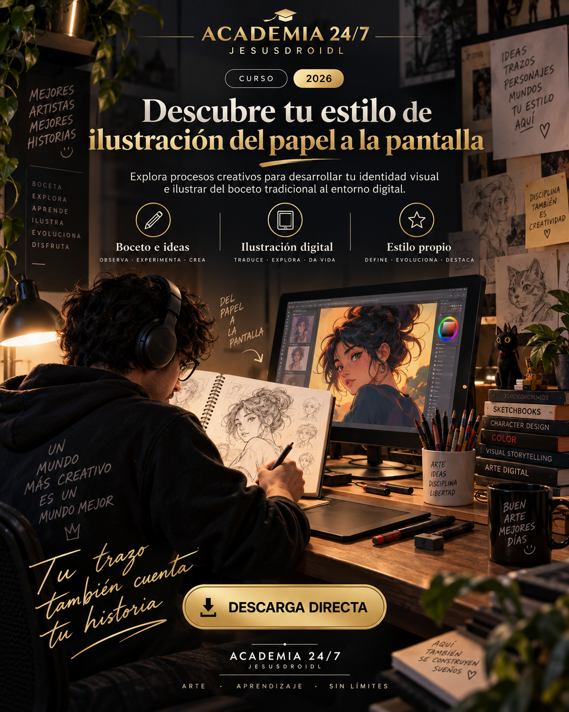 Descubre tu estilo de ilustración del papel a la pantalla 2026