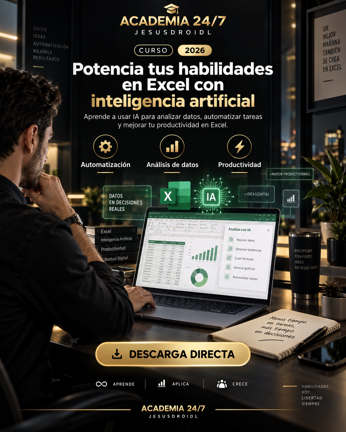 3.Potencia tus habilidades en Excel con inteligencia artificial 2026