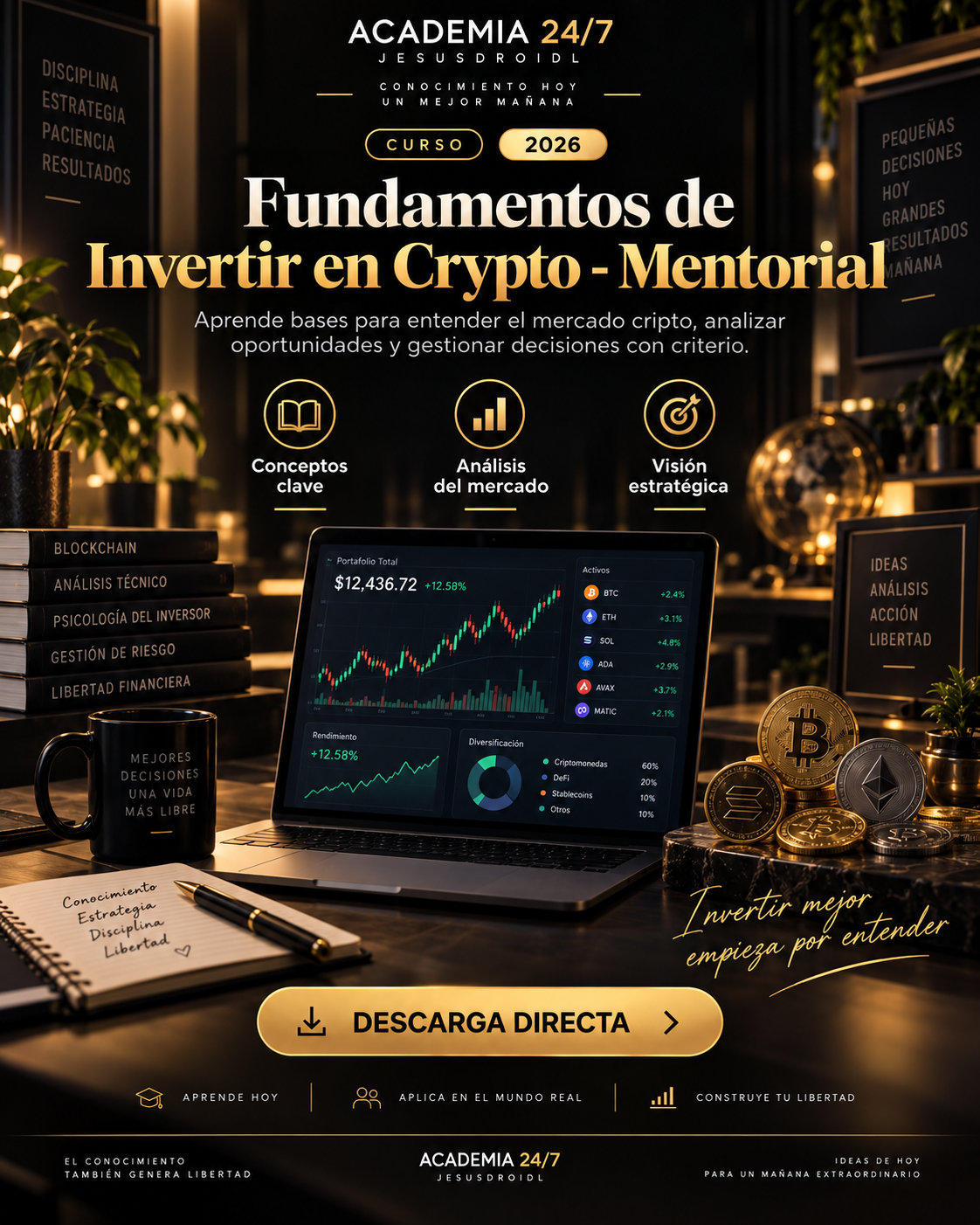 Fundamentos de Invertir en Crypto - Mentorial 2026