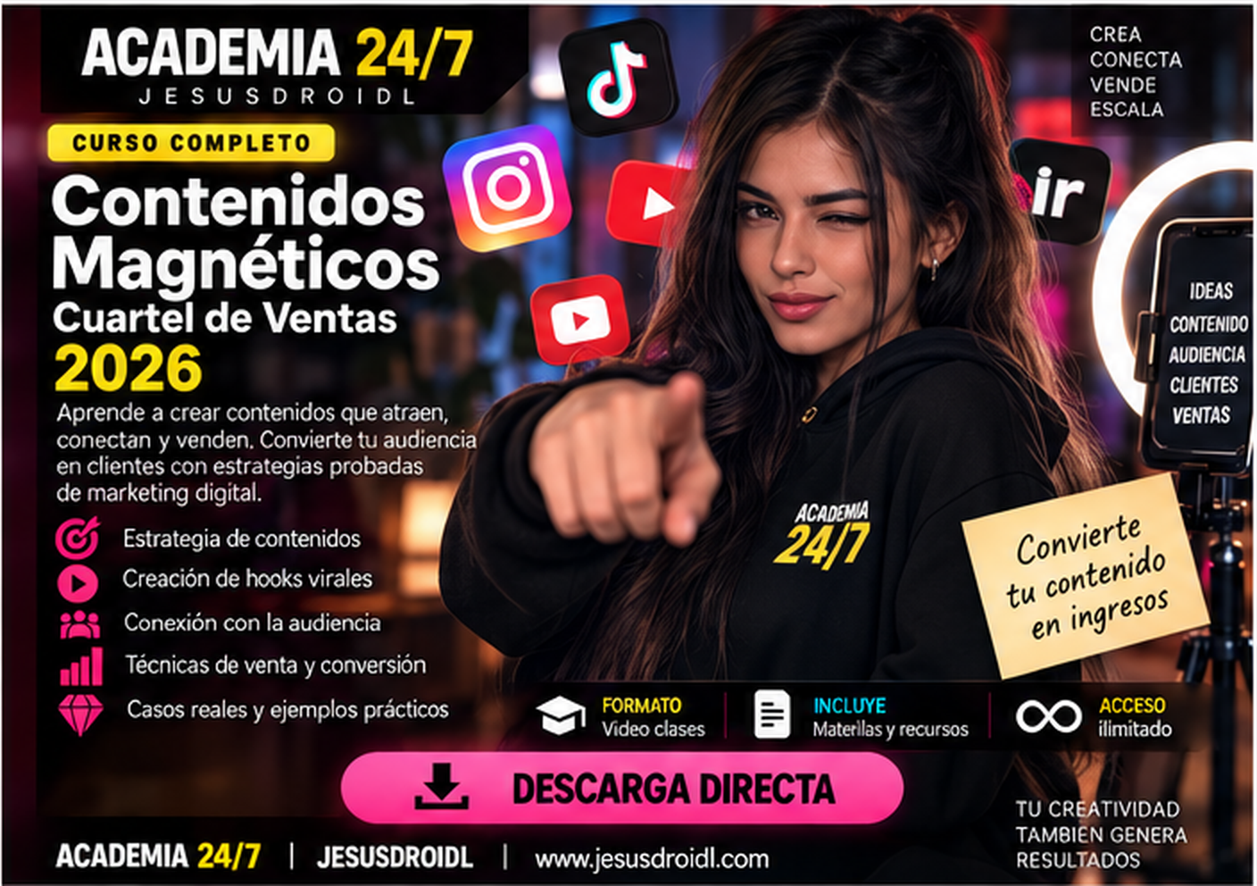 Contenidos Magnéticos - Cuartel de Ventas 2026