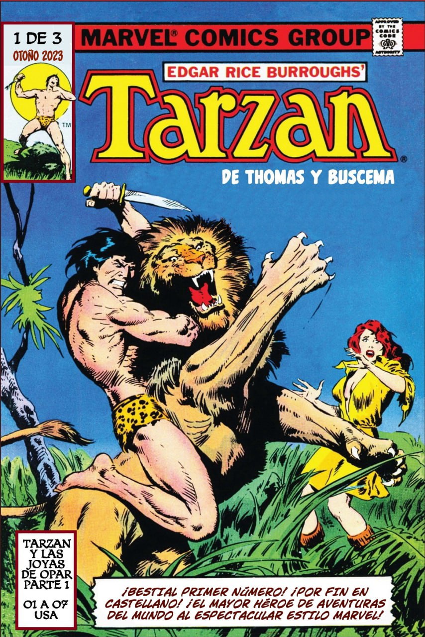 Tarzan de Thomas y Buscema