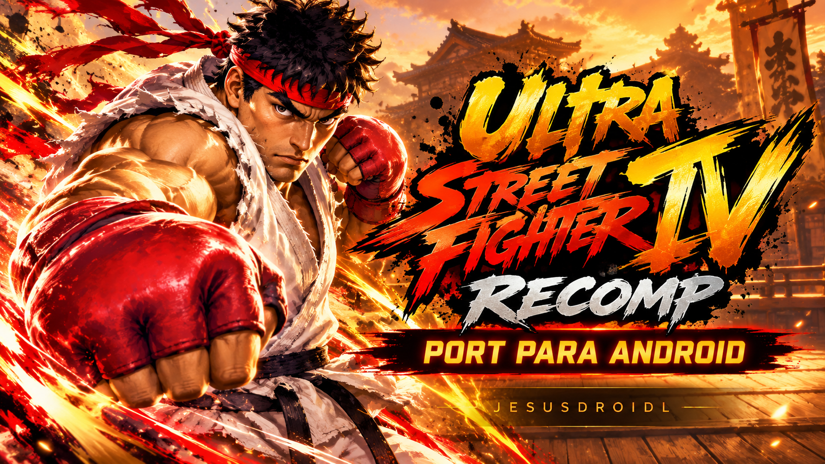 Ultra Street Fighter IV Recomp — Port para Android