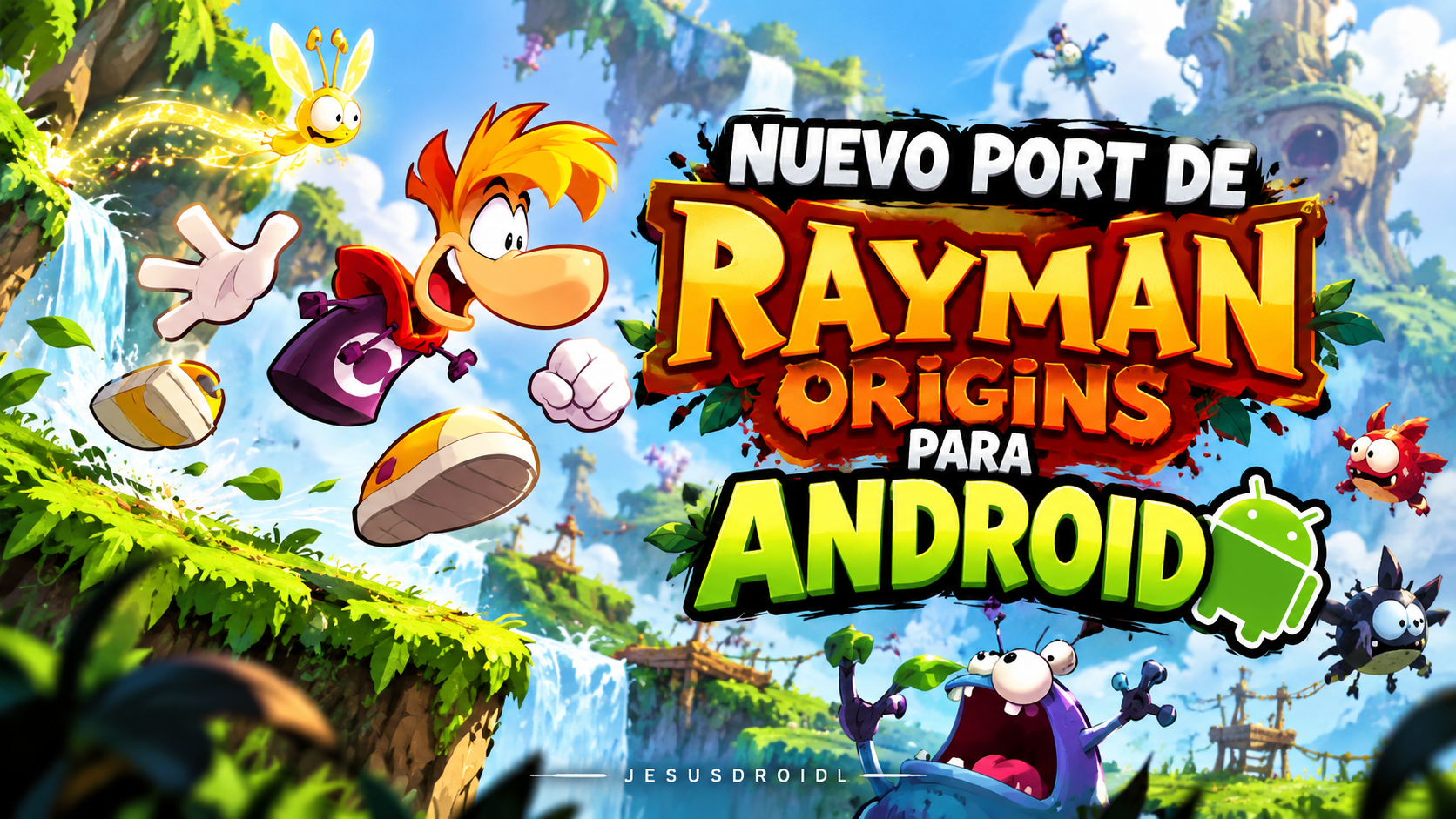 Rayman Origins — Port para Android