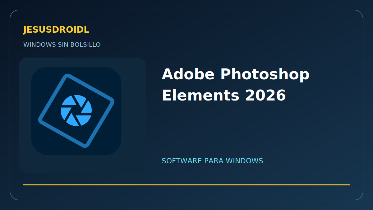Adobe Photoshop Elements 2026
