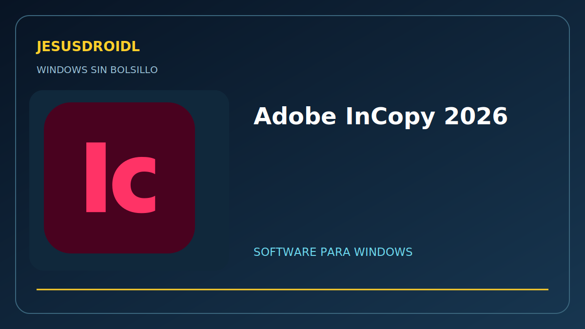 Adobe InCopy 2026