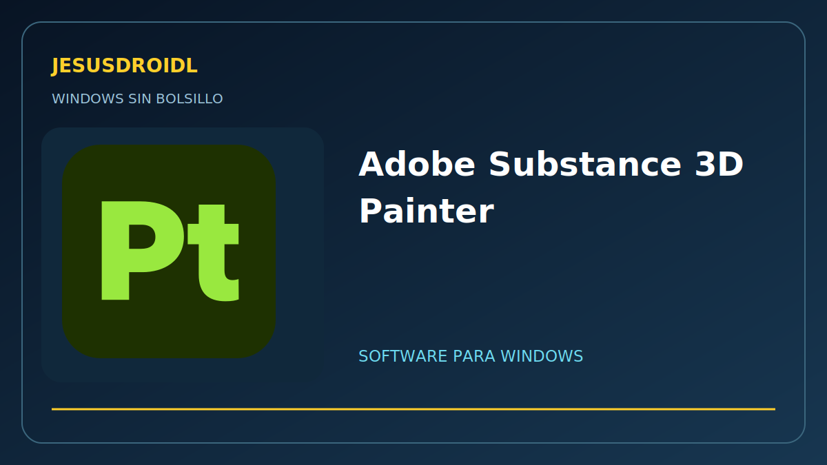 Adobe Substance 3D Painter